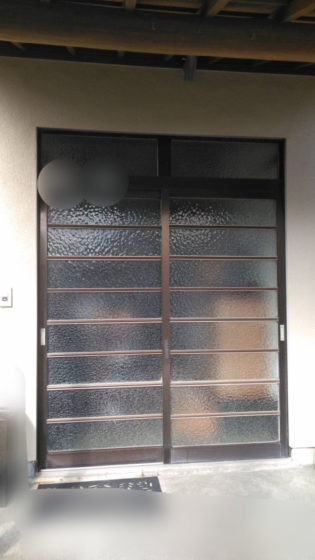 静岡市リフォーム　玄関取替え