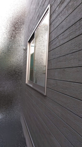 静岡市　リフォーム　後付けシャッター